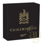 1 Unze Silbermünze Tuvalu James Bond 007 - Goldeneye 25th Anniversary 2020 - polierte Platte - High