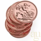 1 Pfund Goldmünze Sovereign Elisabeth 2021