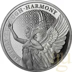 1 Unze Silbermünze St. Helena - The Queen´s Virtues - Victory 2021