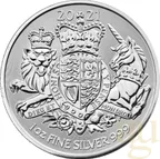 1 Unze Silbermünze Großbritannien Royal Arms 2021