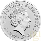 1 Unze Silbermünze Großbritannien Royal Arms 2021
