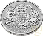 1 Unze Silbermünze Großbritannien Royal Arms 2021