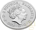1 Unze Silbermünze Großbritannien Royal Arms 2021