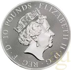 10 Unzen Silbermünze Großbritannien Royal Arms 2021