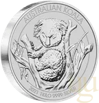 1 Kilogramm Silbermünze Australien Koala 2021