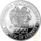 1 Kilogramm Silbermünze Armenien Arche Noah 2021