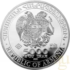 10 Unzen Silbermünze Armenien Arche Noah 2021