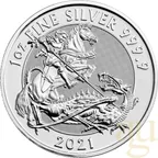 1 Unze Silbermünze Großbritannien Valiant 2021