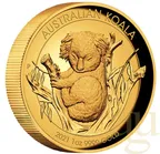 1 Unze Goldmünze Australien Koala 2021 polierte Platte -  High Relief