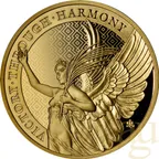 1 Unze Goldmünze St. Helena - The Queen´s Virtues - Victory 2021