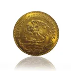 20 Veinte Pesos Goldmünze Mexiko Aztekenkalender
