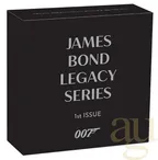 1 Unze Silbermünze Tuvalu James Bond 007 - Sean Connery 2021 - proof coloriert