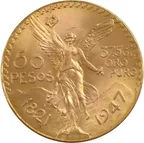 50 Cincuenta Pesos Goldmünze Mexiko Centenario