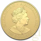1 Unze Goldmünze Australien Fraser´s Dolphin - Borneo Delfin 2021