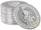 1 Unze Platinmünze Queens Beasts White Horse 2021