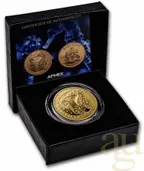 1 Unze Goldmünze Barbados Seepferdchen 2021