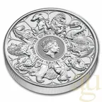 2 Unzen Silbermünze Queens Beasts Completer Coin 2021