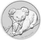1 Unze Silbermünze Australien Koala 2010
