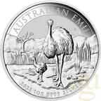 1 Unze Silbermünze Australien Emu 2021