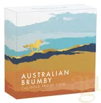 1 Unze Goldmünze Australien Brumby 2021 - polierte Platte