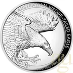 10 Unzen Silbermünze Australien Wedge Tailed Eagle 2020 High Relief - polierte Platte