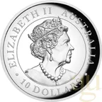 10 Unzen Silbermünze Australien Wedge Tailed Eagle 2020 High Relief - polierte Platte