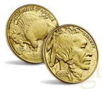 1 Unze Goldmünze American Buffalo 2020 polierte Platte