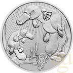 10 Unzen Silbermünze Australien Next Generation - Piedfort Platypus 2021