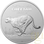 1 Unze Silbermünze Australia Zoo - Gepard 2021