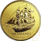 1 Unze Goldmünze Cook Islands Bounty 2021