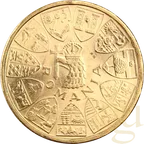 20 Lei Goldmünze Rumänien 1944