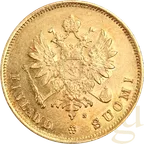 10 Markkaa Goldmünze Finnland