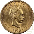 10 Pesos Goldmünze Kuba