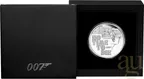 1 Unze Silbermünze Tuvalu James Bond 007 - No Time to Die 2020 - polierte Platte