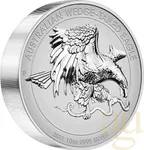 10 Unzen Silbermünze Australien Wedge Tailed Eagle 2021 Ultra High Relief - polierte Platte
