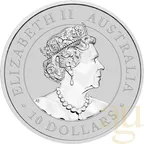 10 Unzen Silbermünze Australien Wedge Tailed Eagle 2021 Ultra High Relief - polierte Platte