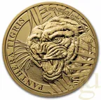 1 Unze Goldmünze Laos Tiger 2021