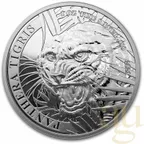 1 Unze Silbermünze Laos Tiger 2021