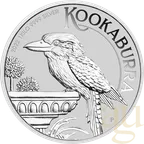 1 Kilogramm Silbermünze Australien Kookaburra 2022