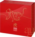 1 Unze Silbermünze Australien RAM Lunar Tiger 2022 - polierte Platte