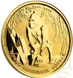 1 Unze Goldmünze Kongo Gorilla 2021