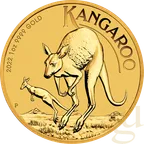 1 Unze Goldmünze Australien Känguru 2022