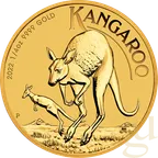 1/4 Unze Goldmünze Australien Känguru 2022