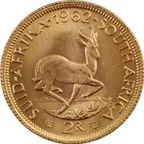 2 Rand Goldmünze Südafrika