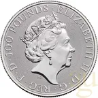 1 Unze Platinmünze Britannia