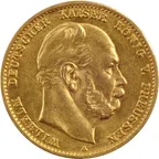 10 Mark Goldmünze Wilhelm I von Preußen