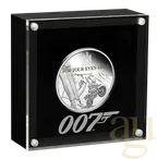 1 Unze Silbermünze Tuvalu - James Bond 007 - For Your Eyes Only 40th Anniversary 2021 - polierte Pla