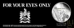 1 Unze Silbermünze Tuvalu - James Bond 007 - For Your Eyes Only 40th Anniversary 2021 - polierte Pla