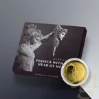 1 Unze Goldmünze Gibraltar Perseus mit dem Kopf der Medusa 2021