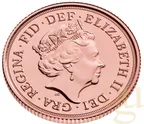2 Pfund Goldmünze Double Sovereign Elisabeth 2022